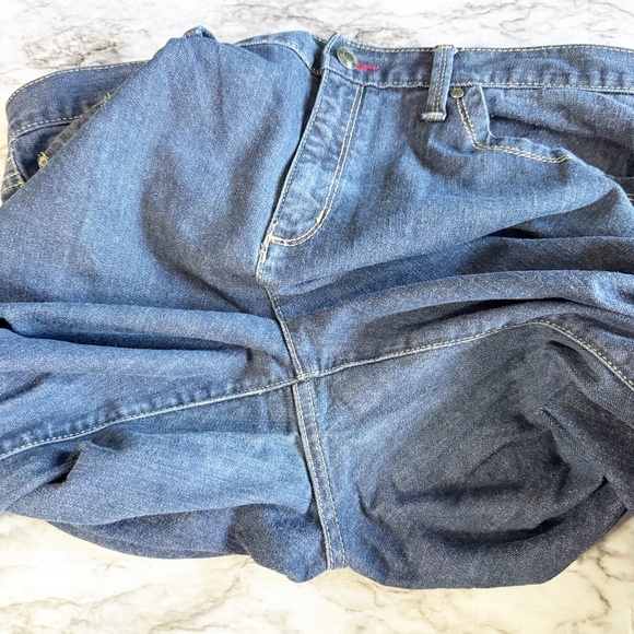 Talbots Dark Wash High Rise Flare Jeans - Picture 7 of 10